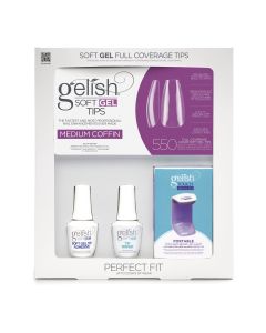 Gelish Soft Gel&trade; Kit Medium Coffin (550CT) 
