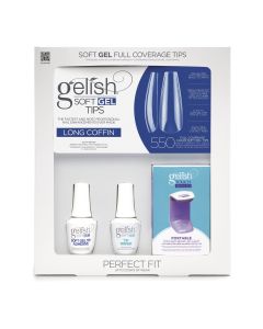 Gelish Soft Gel&trade; Kit Long Coffin (550CT) 