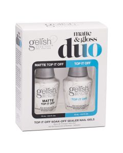 Gelish - Matte & Gloss Duo (15ml/.5 Fl Oz) - #1121519