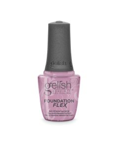 Gelish Foundation Flex Soak-Off Rubber Base Nail Gel - Light Pink, 0.5 fl oz.