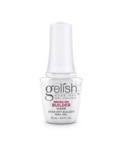 Gelish Brush-On Builder Clear, 0.5 fl. oz.