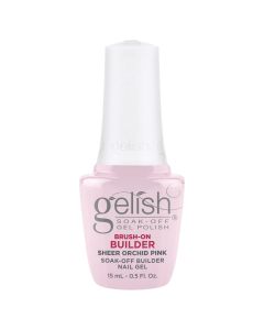 Gelish - Brush-On Builder - Sheer Orchid Pink - Bottle
