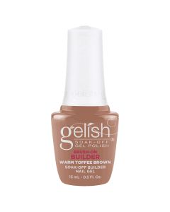 Gelish - Brush-On Builder - Warm Toffee Brown - Bottle