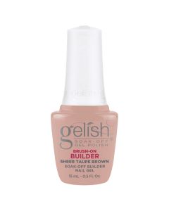 Gelish - Brush-On Builder - Sheer Taupe Brown - Bottle