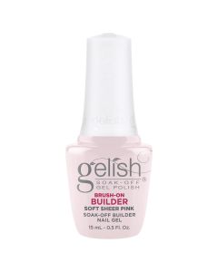 Gelish - Brush-On Builder - Soft Sheer Pink - Bottle