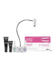 Soft Gel 640CT Clear Full Coverage Tips - Short Round