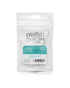 Gelish Soft Gel&trade; Tips - Refill - Short Almond - Size 1