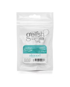 Gelish Soft Gel&trade; Tips - Refill - Short Almond - Size 2