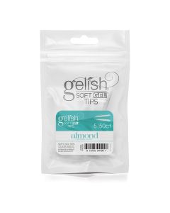 Gelish Soft Gel&trade; Tips - Refill - Short Almond - Size 5