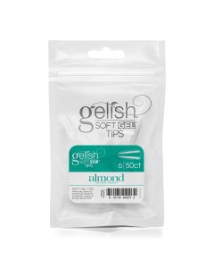 Gelish Soft Gel Tips - Refill - Medium Almond - SIze 6