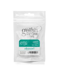 Gelish Soft Gel Tips - Refill - Medium Almond - SIze 12