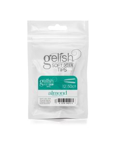 Gelish Soft Gel&trade; Tips - Refill - Medium Almond - Size 12