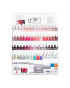 180PC EMPTY ARCYLIC DISPLAY - INCLUDES RACK, PLANOGRAM STRIPS AND GRAPHIC HEADER