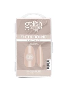 Soft Gel&trade; Tips - Light Nude Short Round 120CT