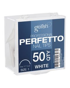 Harmony Pro Perfetto Nail Tips White (50 CT) Size 1