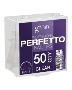 Harmony Pro Perfetto Nail Tips Clear (50 CT) Size 1