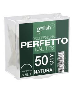 Harmony Pro Perfetto Nail Tips Natural (50 CT) Size 1