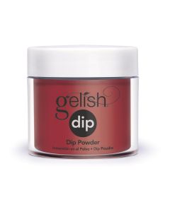 Gelish Classic Red Lips Dip Powder, 0.8 oz. TOMATO RED CR&Egrave;ME