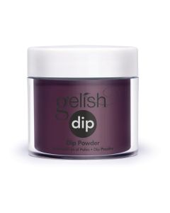 Gelish Love Me Like A Vamp Dip Powder DARK PURPLE CR&Egrave;ME 