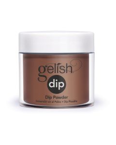 Gelish Want To Cuddle? Dip Powder LIGHT BROWN CR&Egrave;ME 