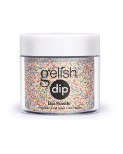 Gelish Lots Of Dots Dip Powder MIXED RAINBOW SPECKLES
