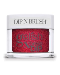Gelish Xpress Dip N Brush Poinsettia Stardust Powder