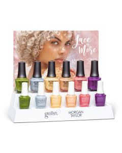 Gelish MINI & Morgan Taylor Lace Is More Mixed 12PC Display