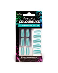 Artistic ColourLuxe Press-On Tips Short Coffin - I'm A Chameleonaire