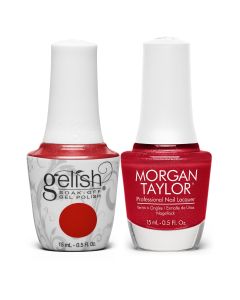 Gelish & Morgan Taylor - Toast The Season - Fireside Fling - Duo