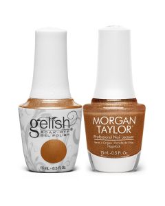 Gelish & Morgan Taylor - Toast The Season - Honey’d Up, - Duo