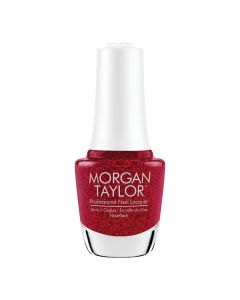 Morgan Taylor Poinsettia Stardust Nail Lacquer