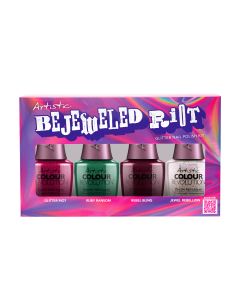 Artistic Bejeweled Nail Lacquer 4PC Glitter Kit