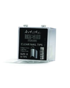50 CT XTENSIONS CLEAR SIZE 8