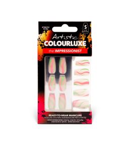 Artistic ColourLuxe Press-On Tips Short Coffin - Attracted To You