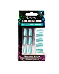 Artistic ColourLuxe Press-On Tips Short Coffin - I'm A Chameleonaire