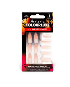 Artistic ColourLuxe Press-On Tips Short Almond - Glaze Overload