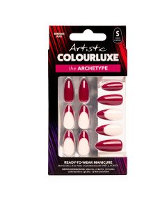 Colourluxe Press-On Tips - Bordeaux Bliss - Box