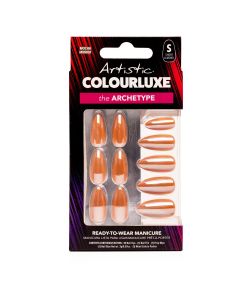 Colourluxe Press-On Tips - Mocha Mirror - Box - Front