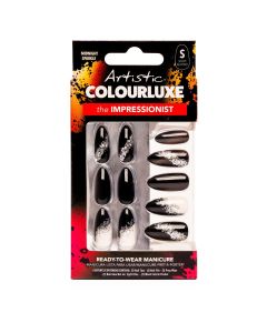 Colourluxe Press-On Tips - Midnight Sparkle - Box