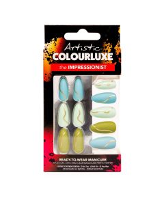 Colourluxe Press-On Tips - Golden Wave - Box
