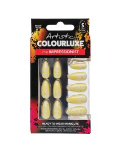 Colourluxe Press-On Tips - Mellow Yellow - Box - Front
