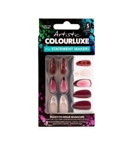 Colourluxe Press-On Tips - Blame It On The Wine - Box - Front