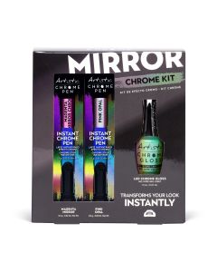 Artistic Chrome 3PC Kit Mirror/Opal Look