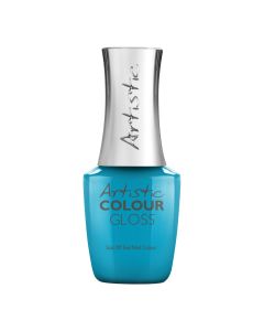 Artistic Colour Gloss Soak Off Gel Teal With It, 0.5 fl oz.