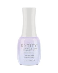 GRAPHIC AND GIRLISH WHITE