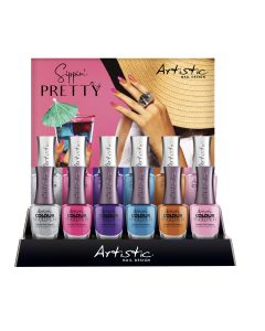 Artistic Sippin' Pretty Colour Gloss & Colour Revolution 12PC Display