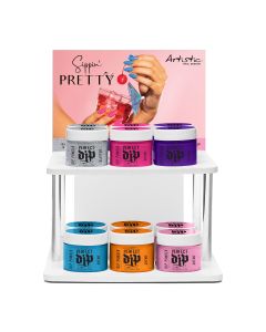 Artistic Sippin' Pretty Perfect Dip Display