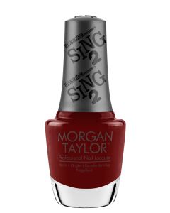 Morgan Taylor Red Shore City Rouge Nail Lacquer