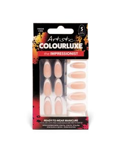 Artistic ColourLuxe Press-On Tips Short Almond - Parisian Ch&egrave;rie