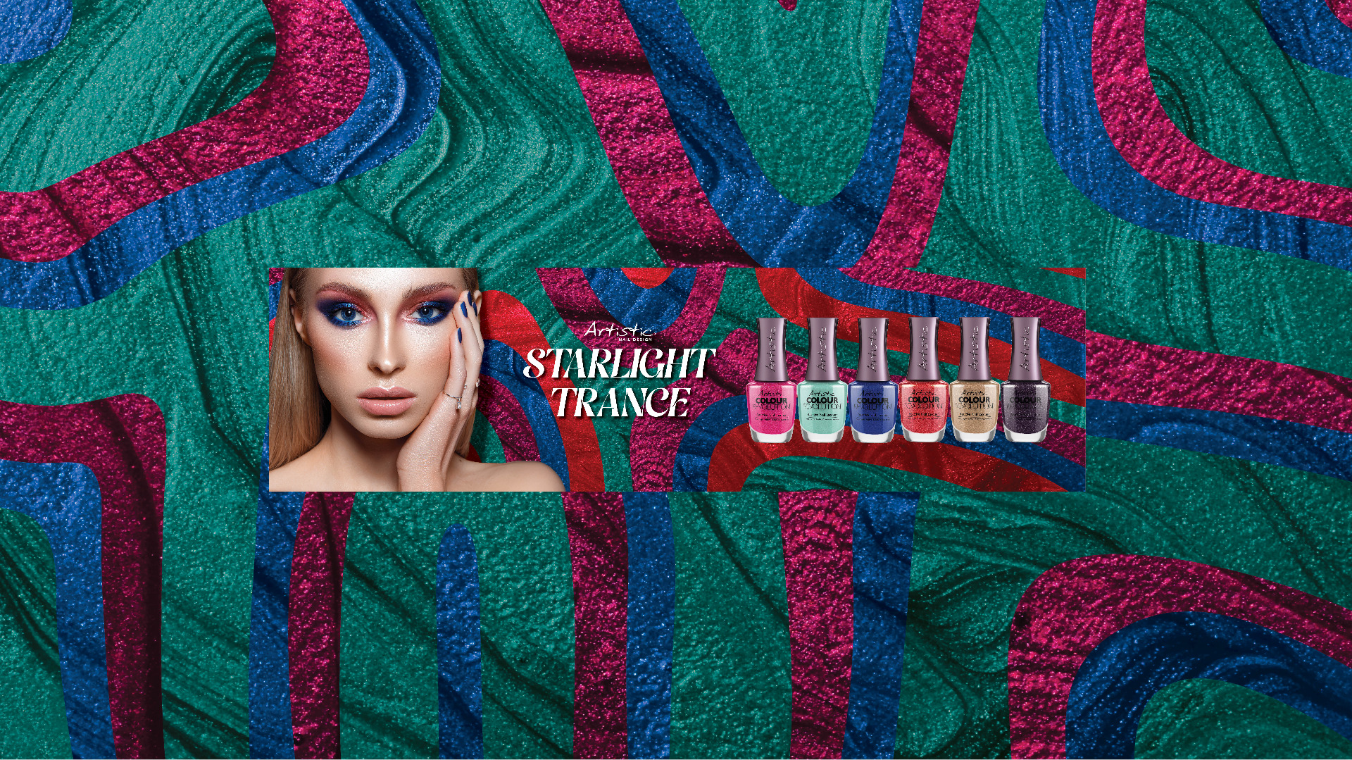 Artistic Nail Design - Holiday/Winter 2025 - Starlight Trance